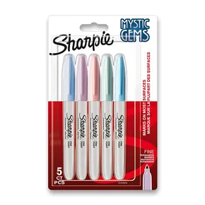Permanent Marker Sharpie Fine Mystic, 5-teiliges Set